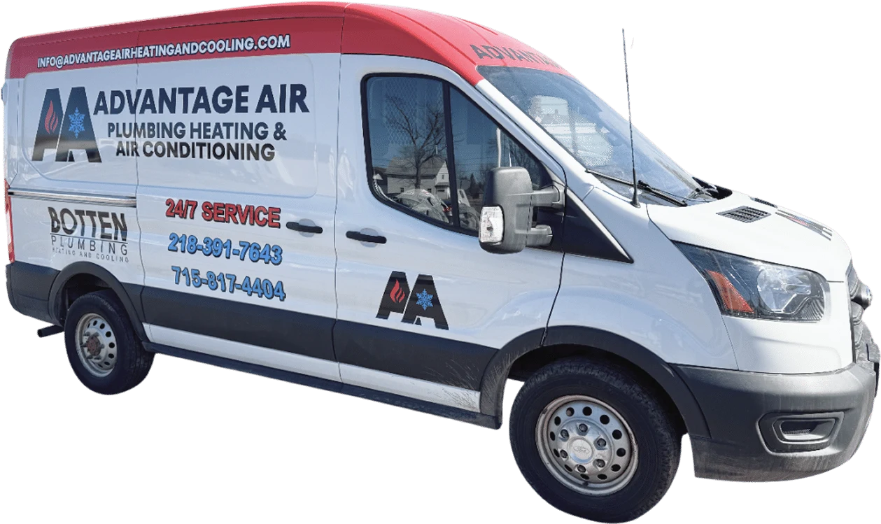 The Advantage Air fleet van