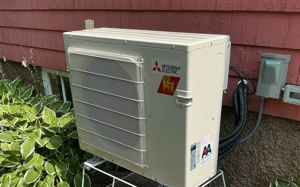 Ductless heat pump installed on a Twin Ports home